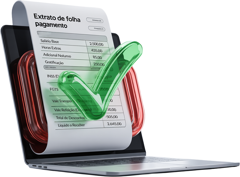 Dashboard do Sistema DragonTec - Folha de Pagamento e Gestão de RH 100% Web